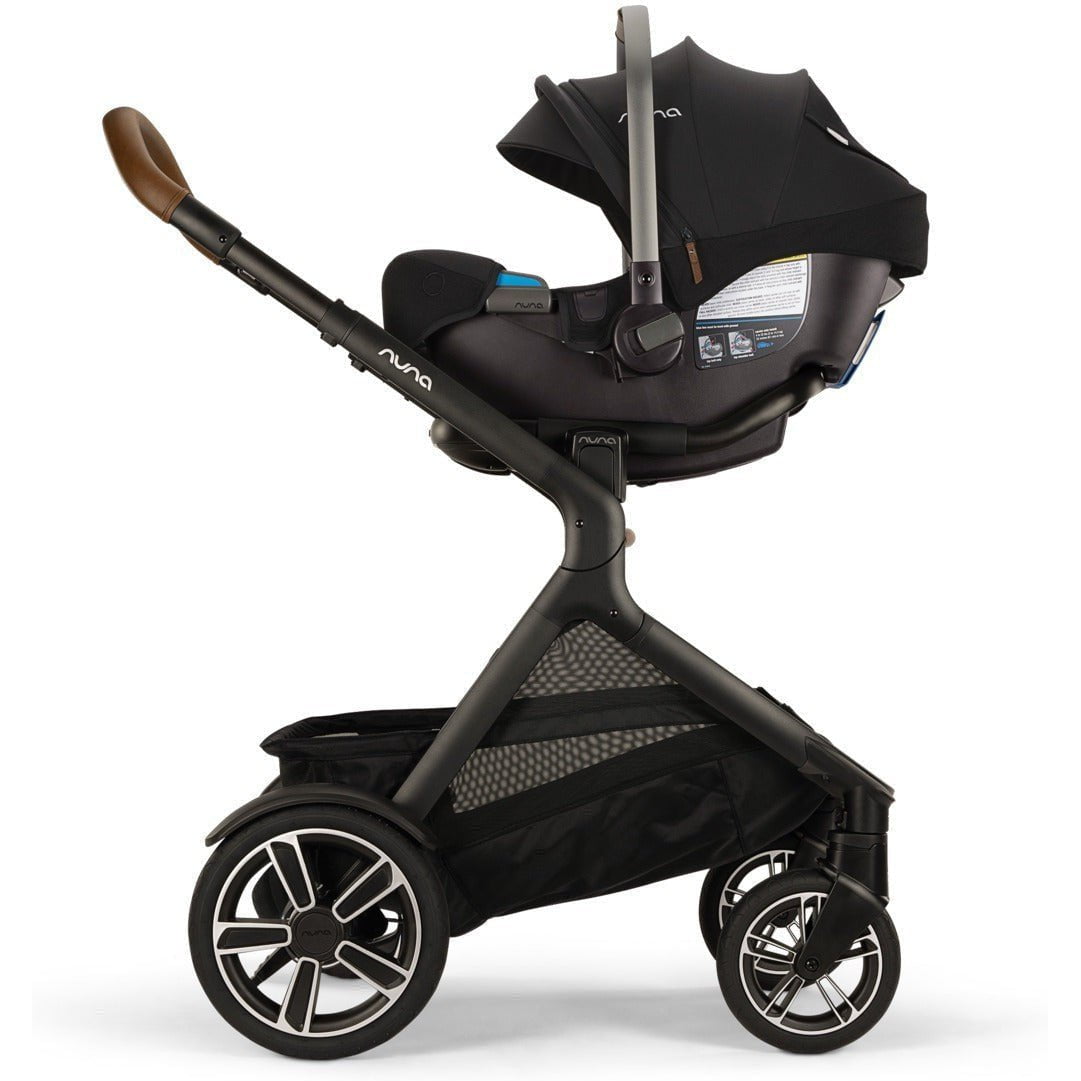 NUNA Travel Systems Caviar Nuna Demi Next Stroller + Pipa Aire RX Infant Car Seat Travel System