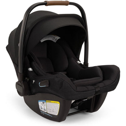 NUNA Travel Systems Caviar Nuna Demi Next Stroller + Pipa Aire RX Infant Car Seat Travel System