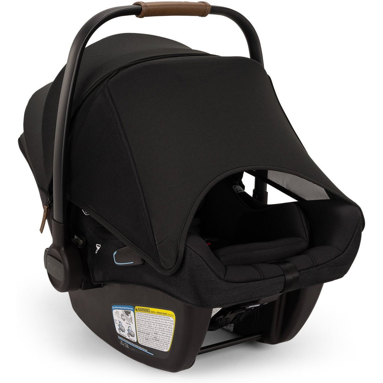 NUNA Travel Systems Caviar Nuna Demi Next Stroller + Pipa Aire RX Infant Car Seat Travel System