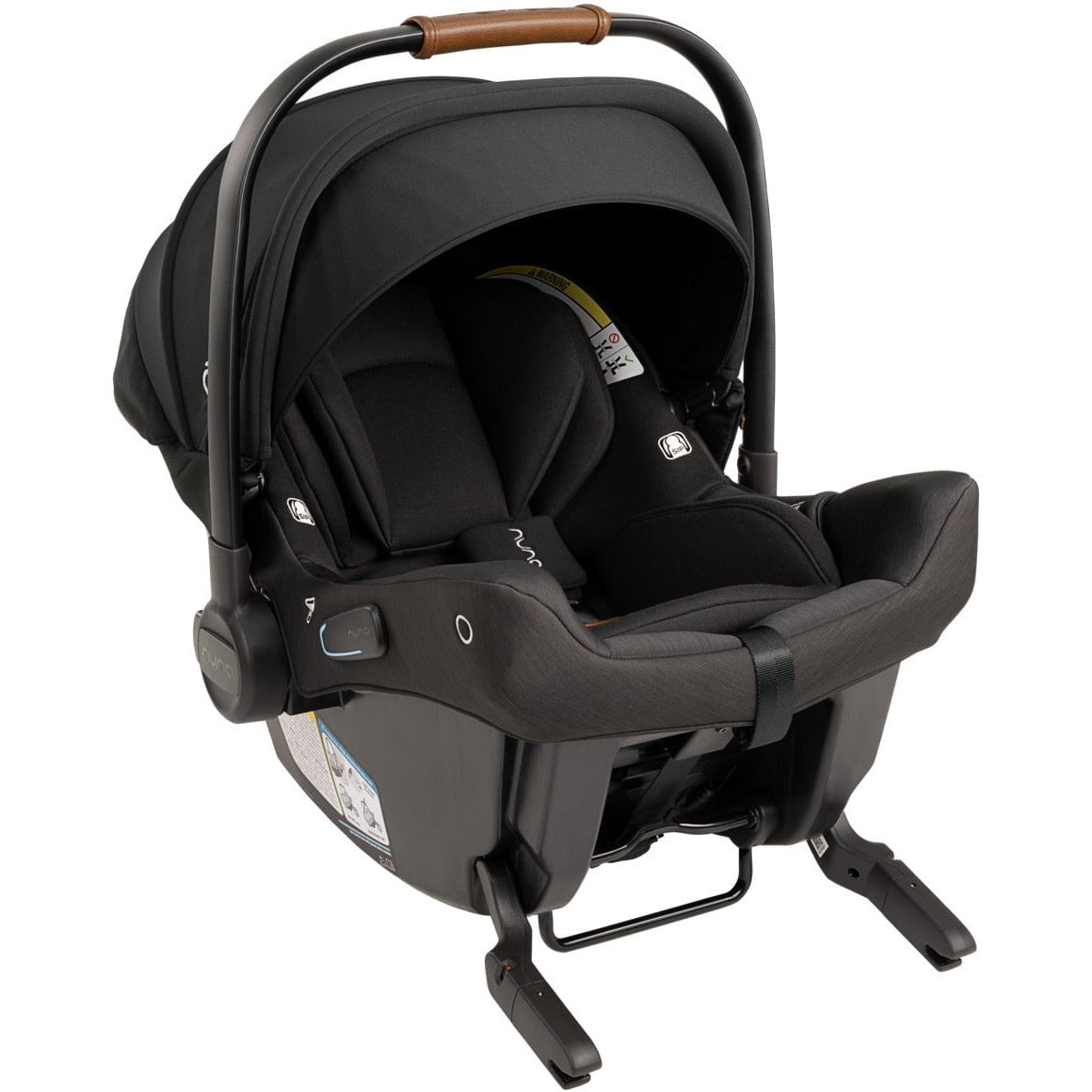 NUNA Travel Systems Caviar Nuna Demi Next with Travel Board + Pipa Urbn Travel System