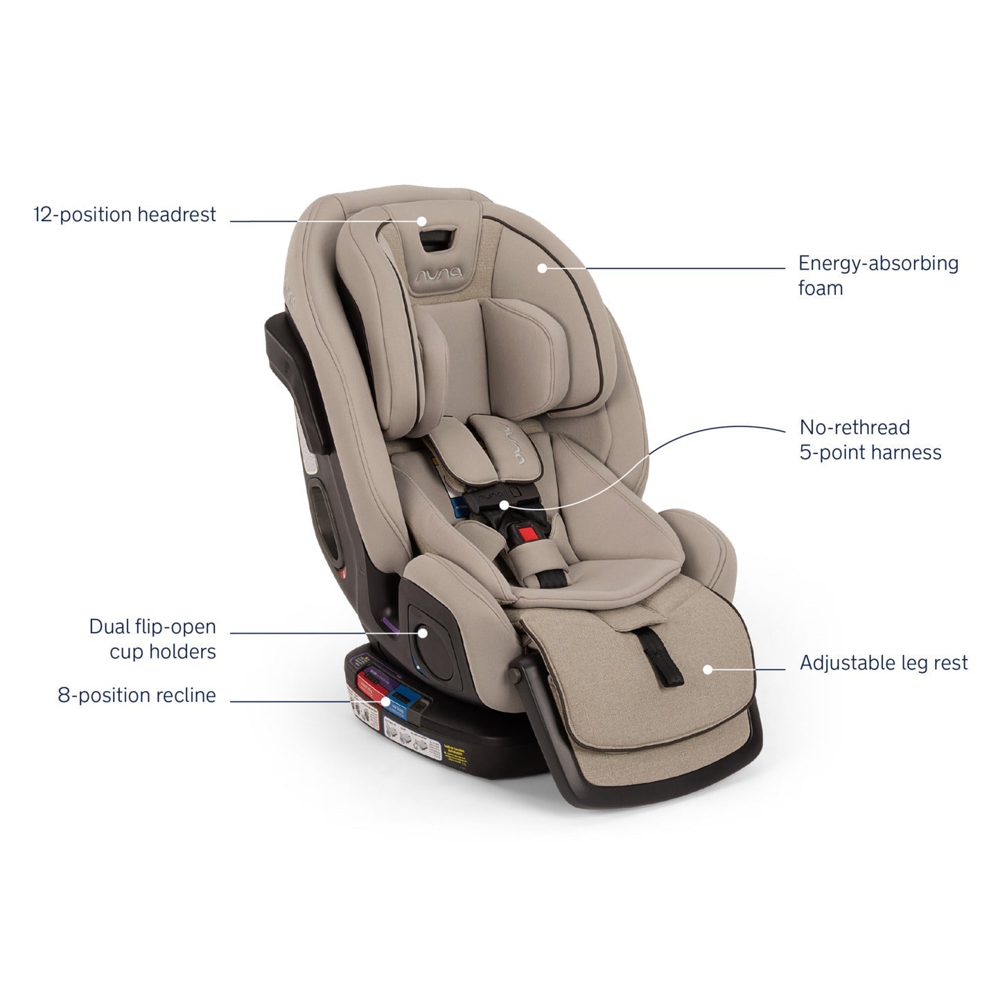 NUNA Convertible Nuna Exec All-in-One Car Seat