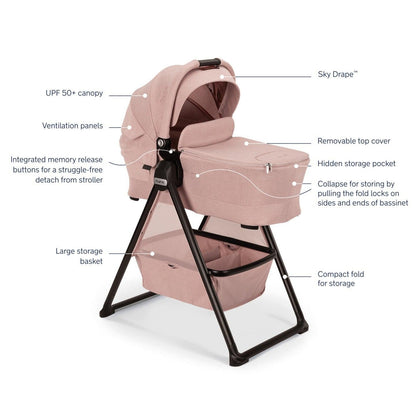 Nuna Stroller Accessories Nuna Lytl Bassinet + Stand | Thistle Collection