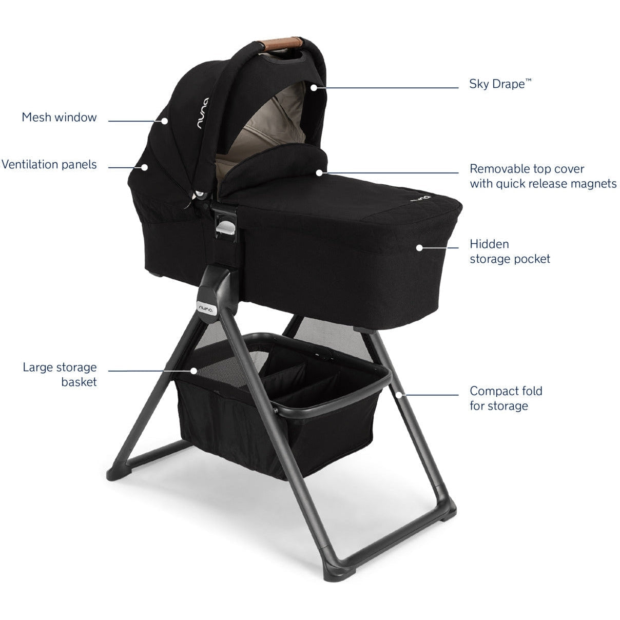 Nuna Accessories Nuna MIXX Bassinet + Stand