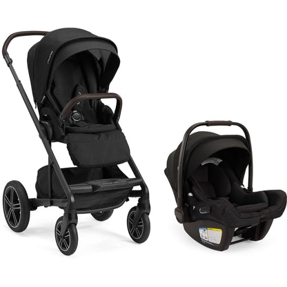 Nuna Travel Systems Caviar (Chocolate) Nuna MIXX Next + PIPA Aire RX Travel System