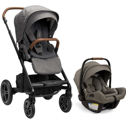 NUNA Travel Systems Nuna MIXX Next Stroller + PIPA Aire RX Infant Car Seat Travel System