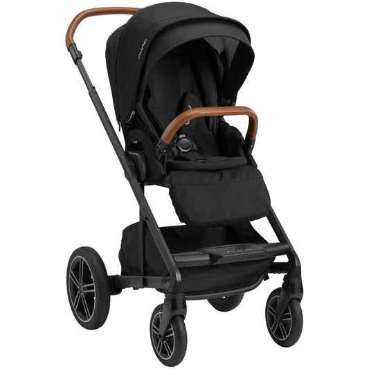 Nuna Standard Caviar Nuna MIXX Next Stroller with MagneTech Secure Snap