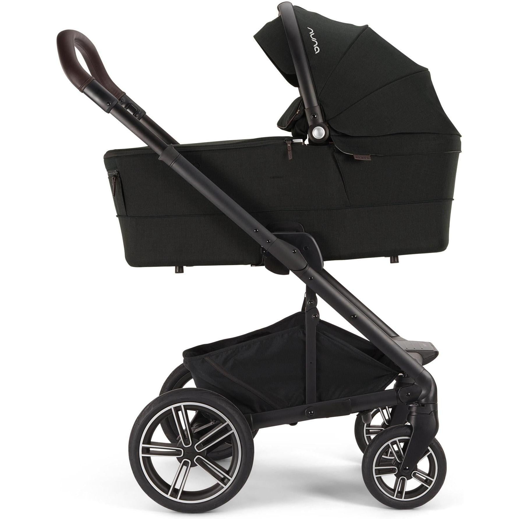 Nuna Stroller Accessories Caviar/Chocolate Nuna MIXX Series Bassinet + Stand
