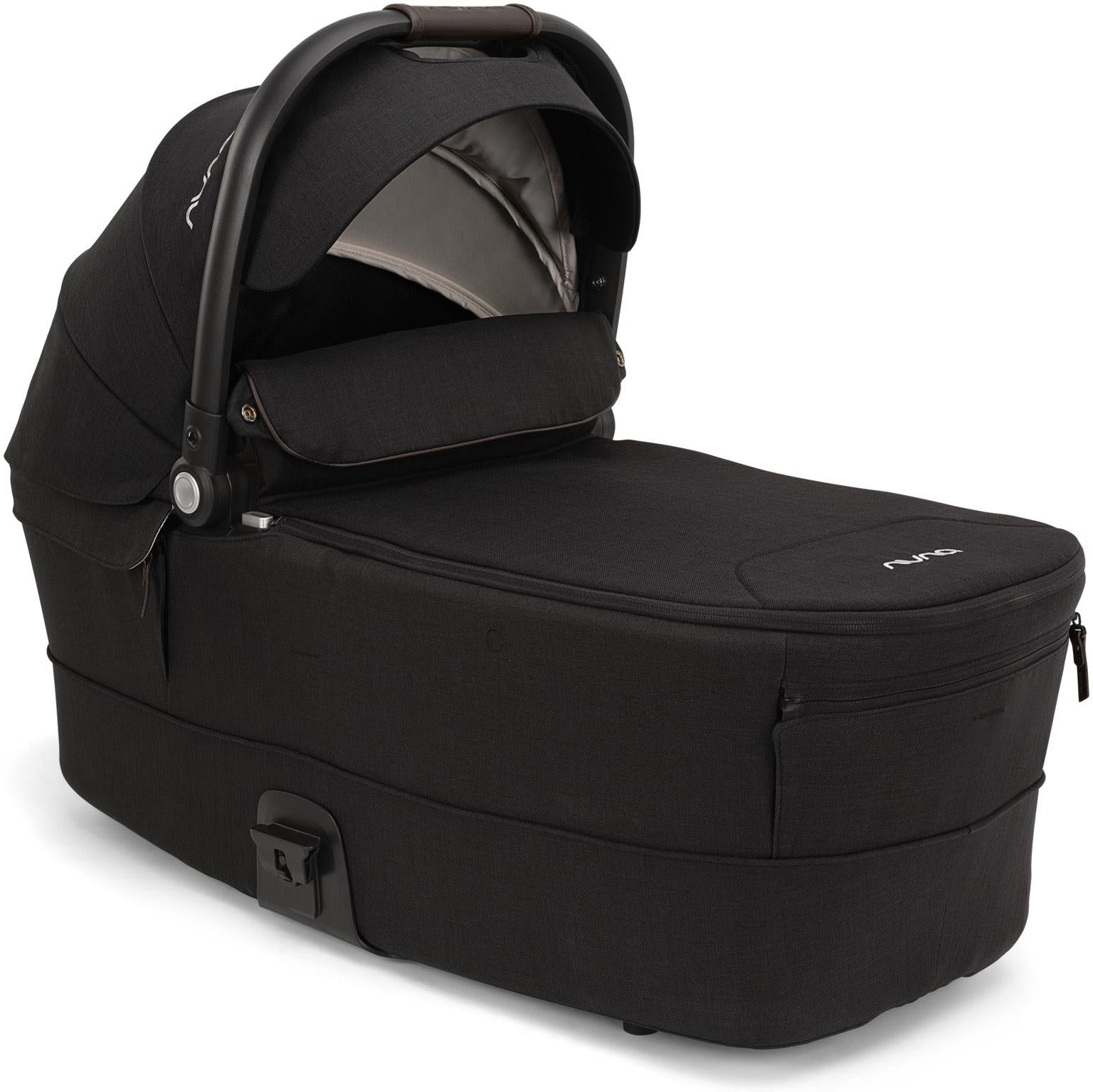 Nuna Stroller Accessories Caviar/Chocolate Nuna MIXX Series Bassinet + Stand
