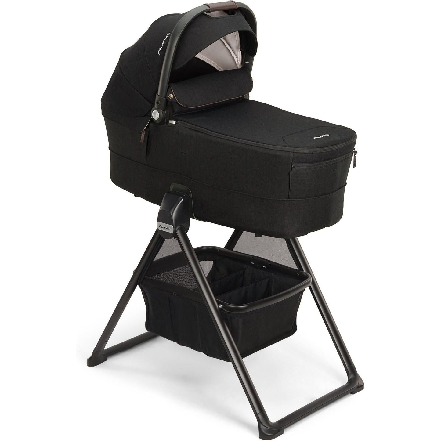 Nuna Stroller Accessories Caviar/Chocolate Nuna MIXX Series Bassinet + Stand