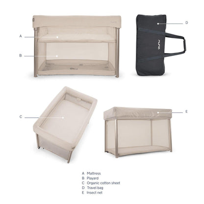 Nuna Playpens Nuna PAAL Playard + Bassinet