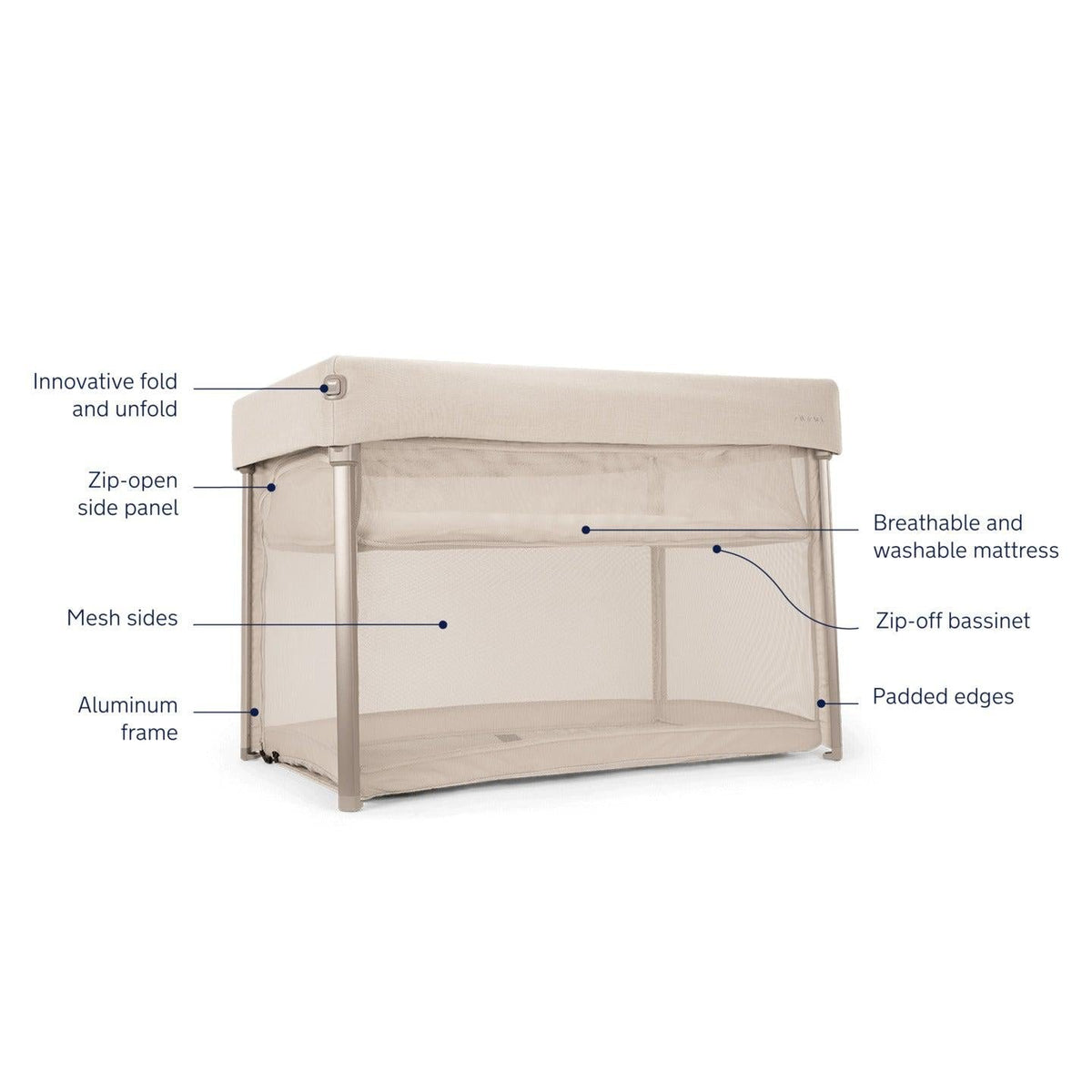 Nuna Playpens Nuna PAAL Playard + Bassinet