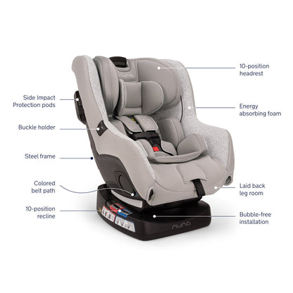 Nuna Car Seats - Convertible Sterling Nuna RAVA Convertible Car Seat | Sterling