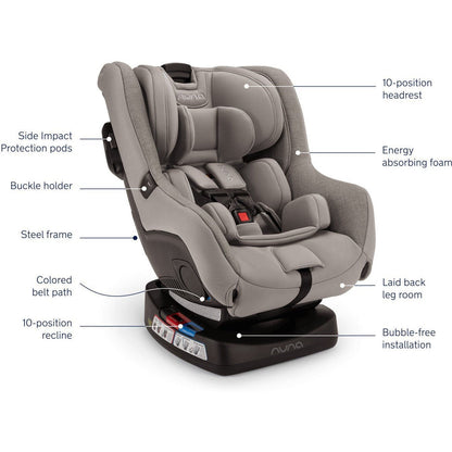 NUNA Convertible Nuna RAVA Fire Retardant-Free Convertible Car Seat