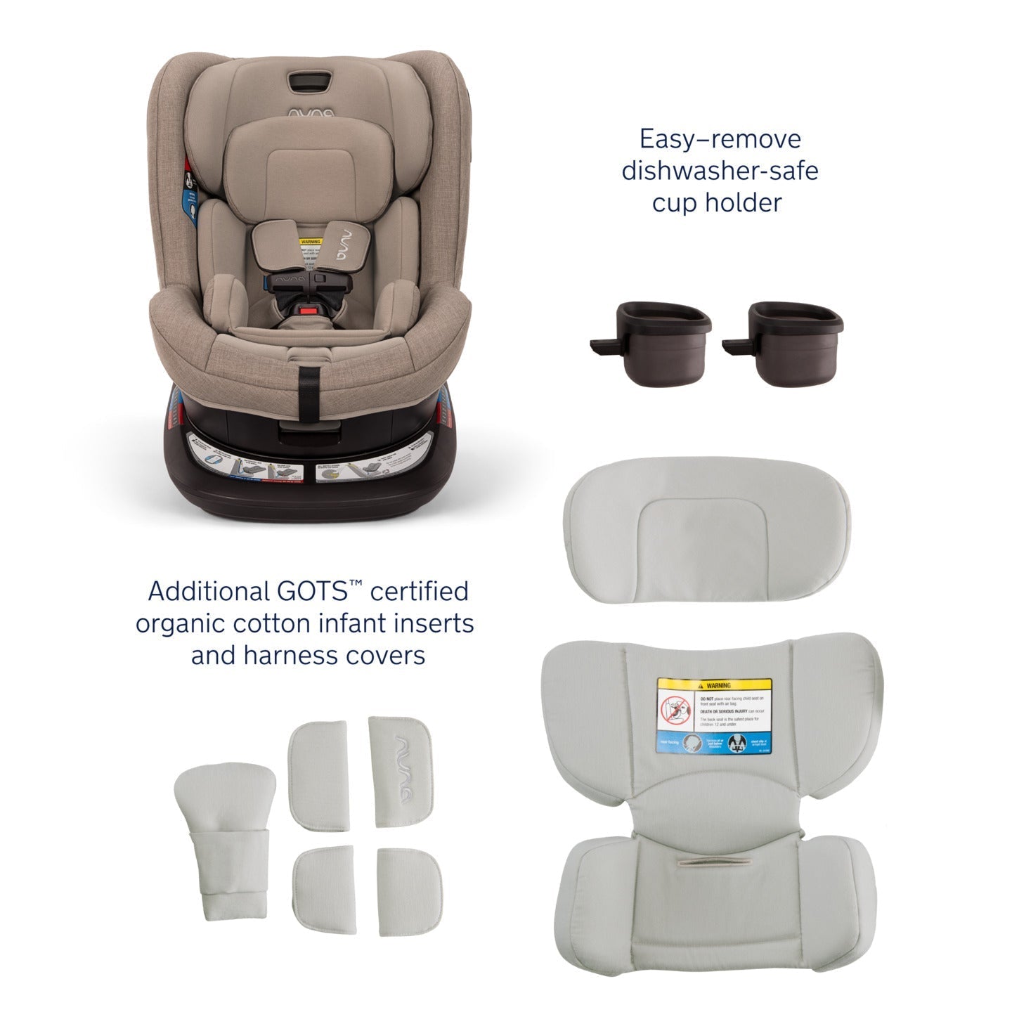 NUNA Convertible Nuna Revv Rotating Convertible Car Seat