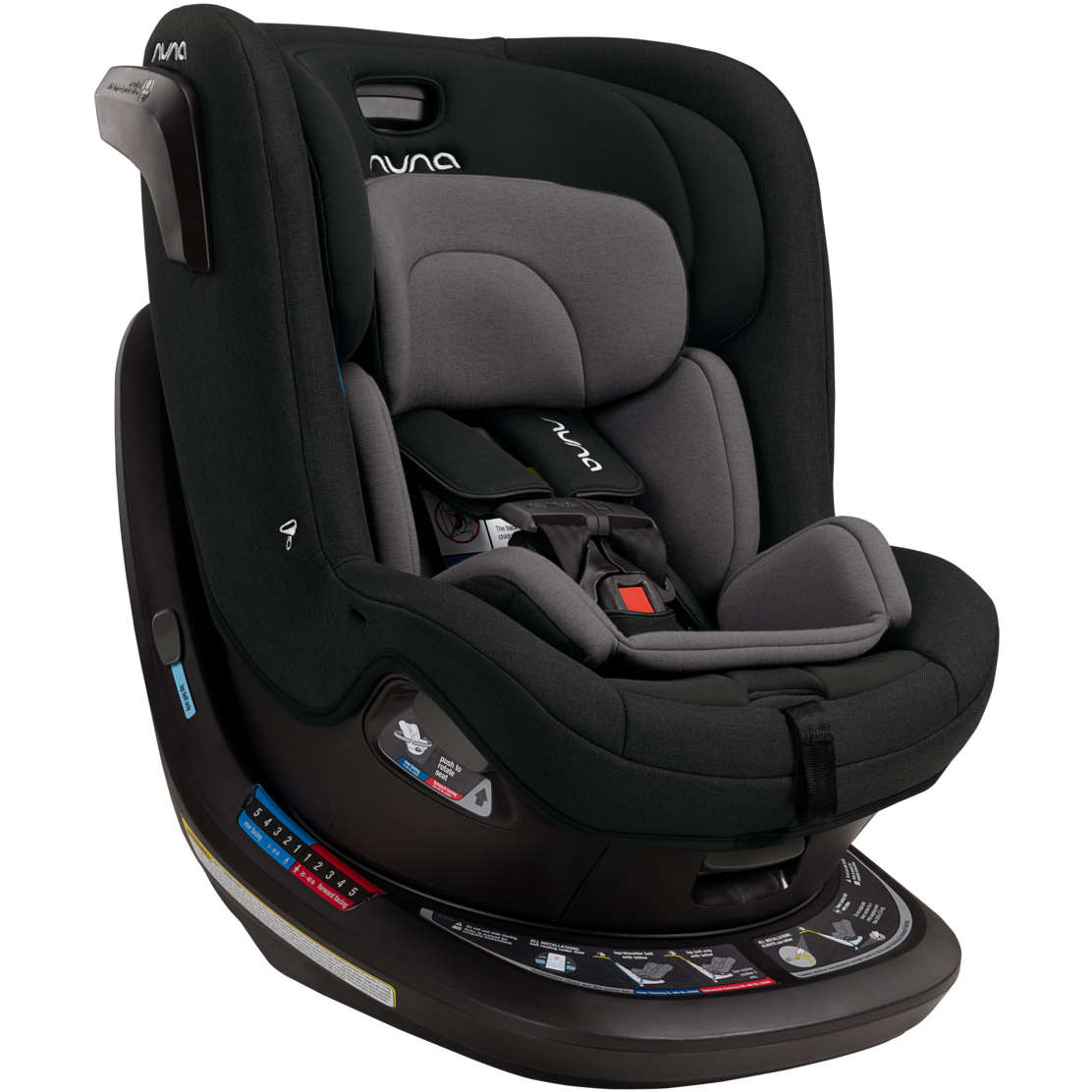 NUNA Convertible Caviar Nuna Revv Rotating Convertible Car Seat