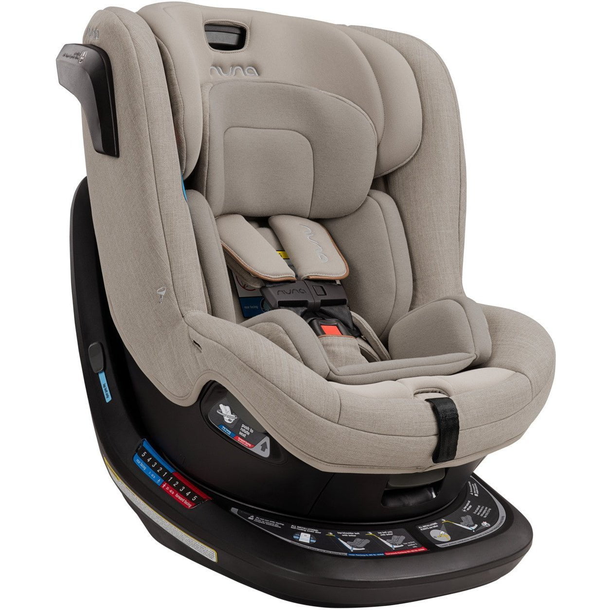 NUNA Convertible Hazelwood Nuna Revv Rotating Convertible Car Seat