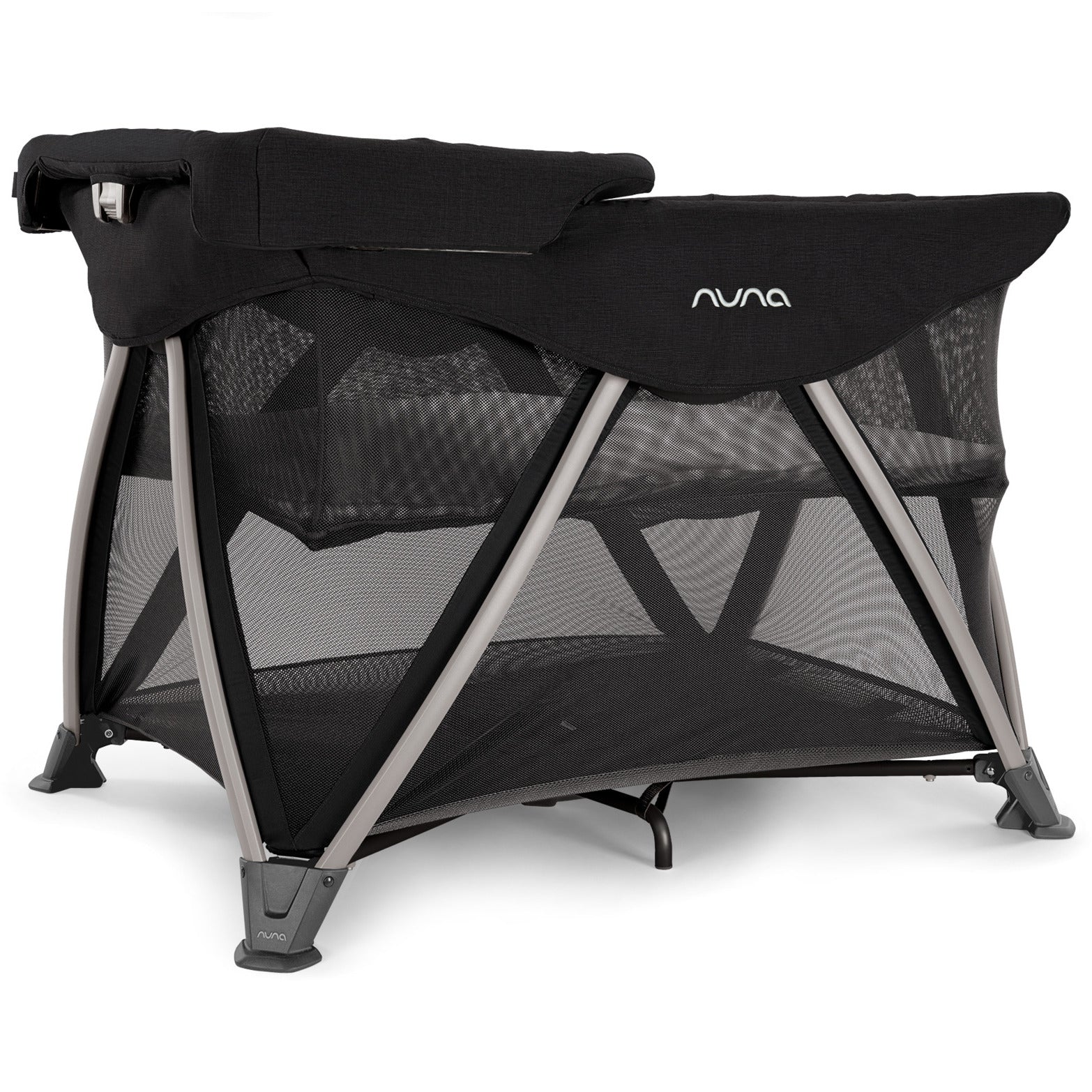NUNA Playpens Caviar Nuna SENA Aire Playard with Zip-Off Bassinet + Changer