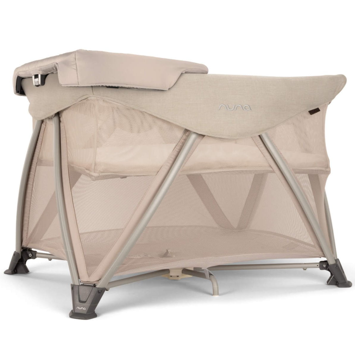 NUNA Playpens Granite Nuna Sena Aire Playard with Zip-Off Bassinet + Changer