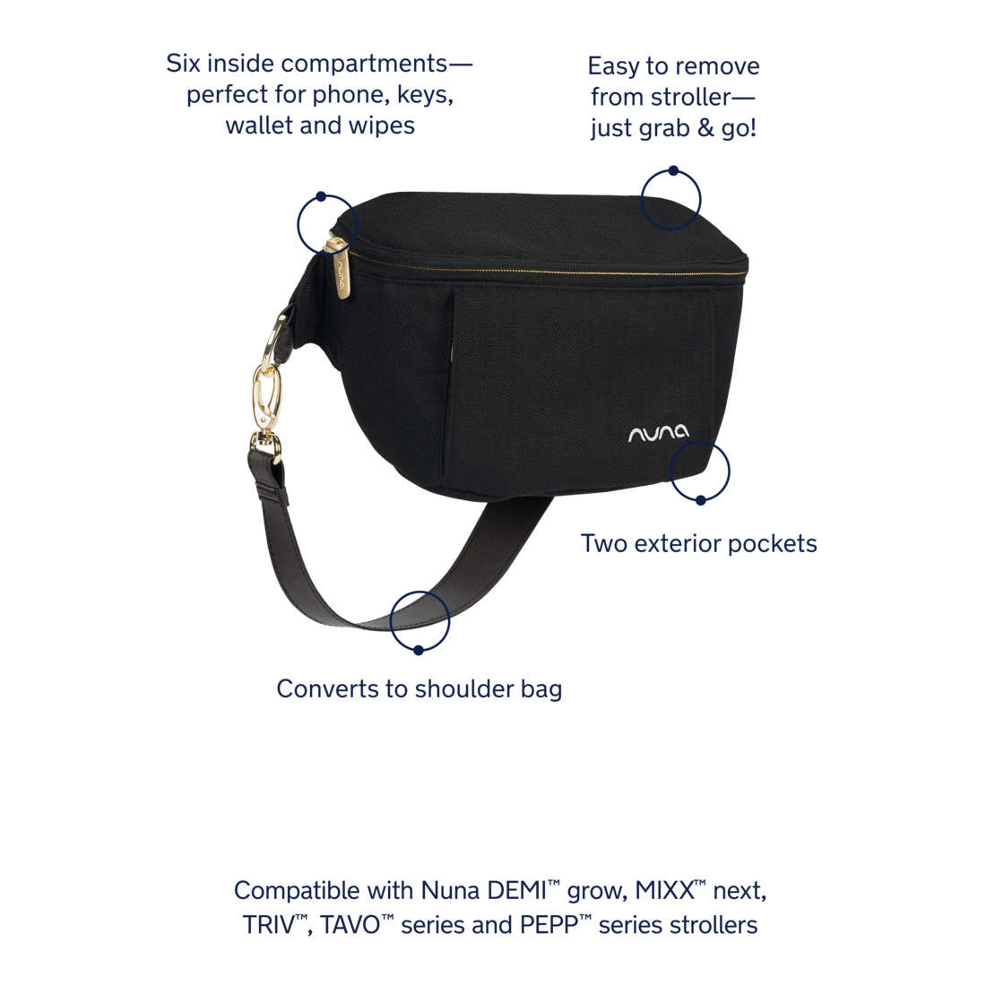 NUNA Diaper Bags Nuna Sling Bag