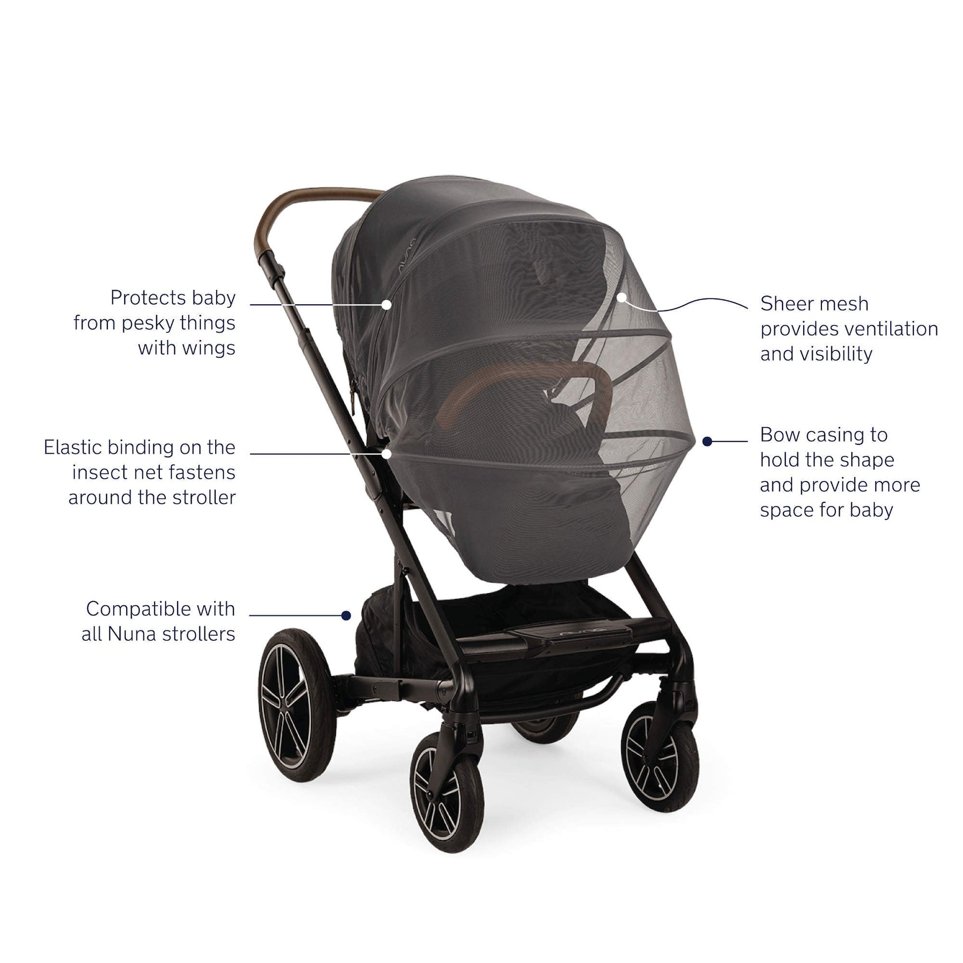 Nuna Accessories Nuna Stroller Insect Net