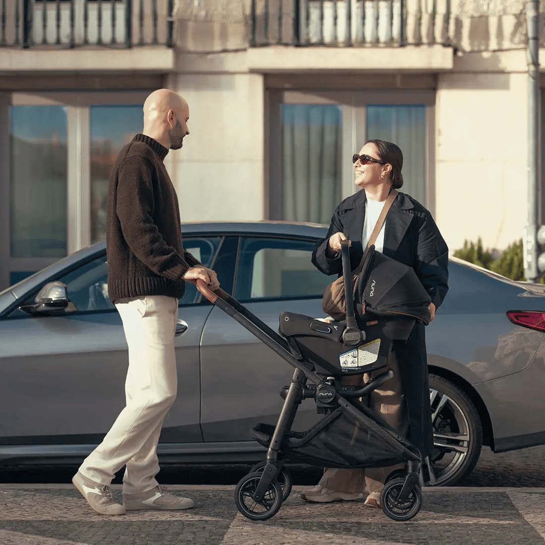 Nuna Strollers - Travel Systems Caviar/Chocolate Nuna SWIV Stroller + PIPA Urbn Travel System