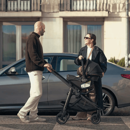 Nuna Strollers - Travel Systems Caviar/Chocolate Nuna SWIV Stroller + PIPA Urbn Travel System