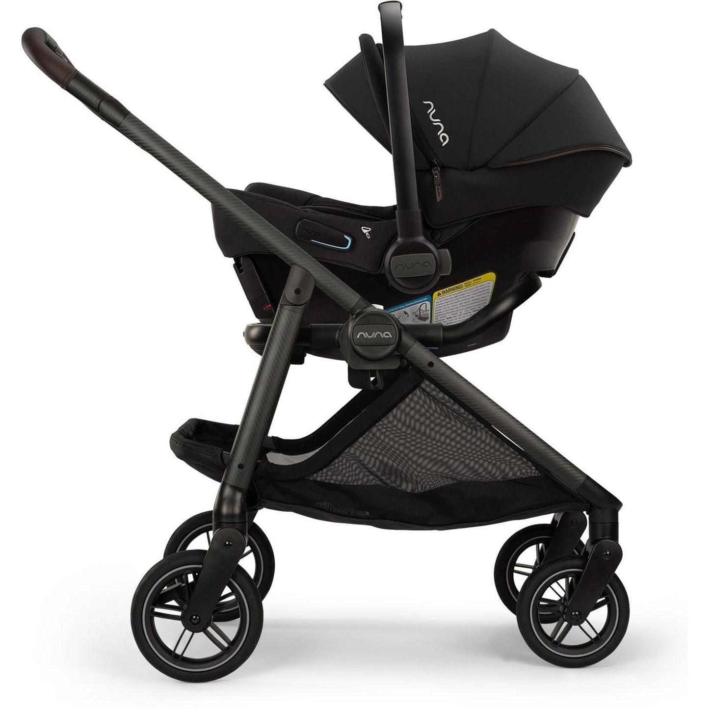 Nuna Strollers - Travel Systems Caviar/Chocolate Nuna SWIV Stroller + PIPA Urbn Travel System