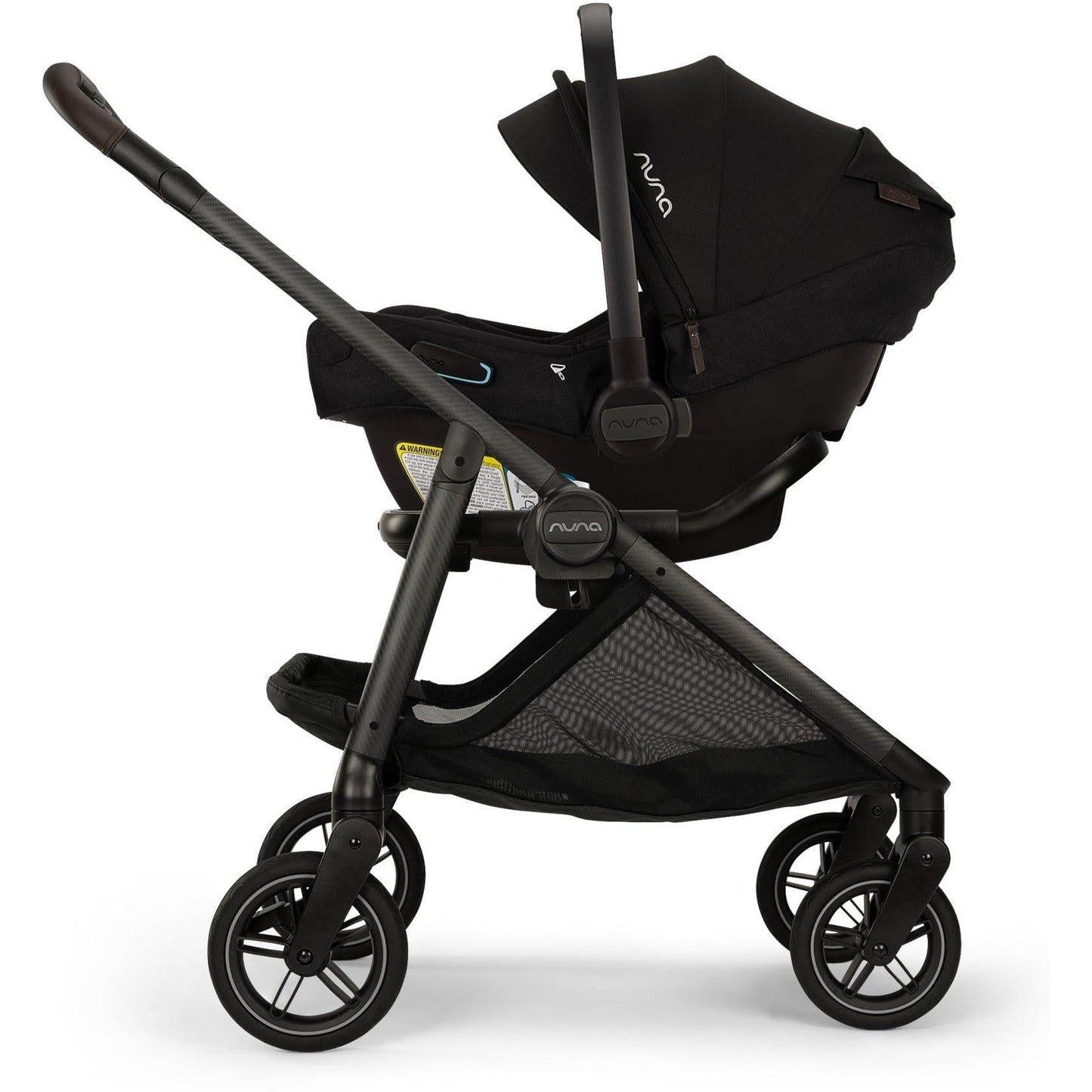 Nuna Strollers - Travel Systems Caviar/Chocolate Nuna SWIV Stroller + PIPA Urbn Travel System