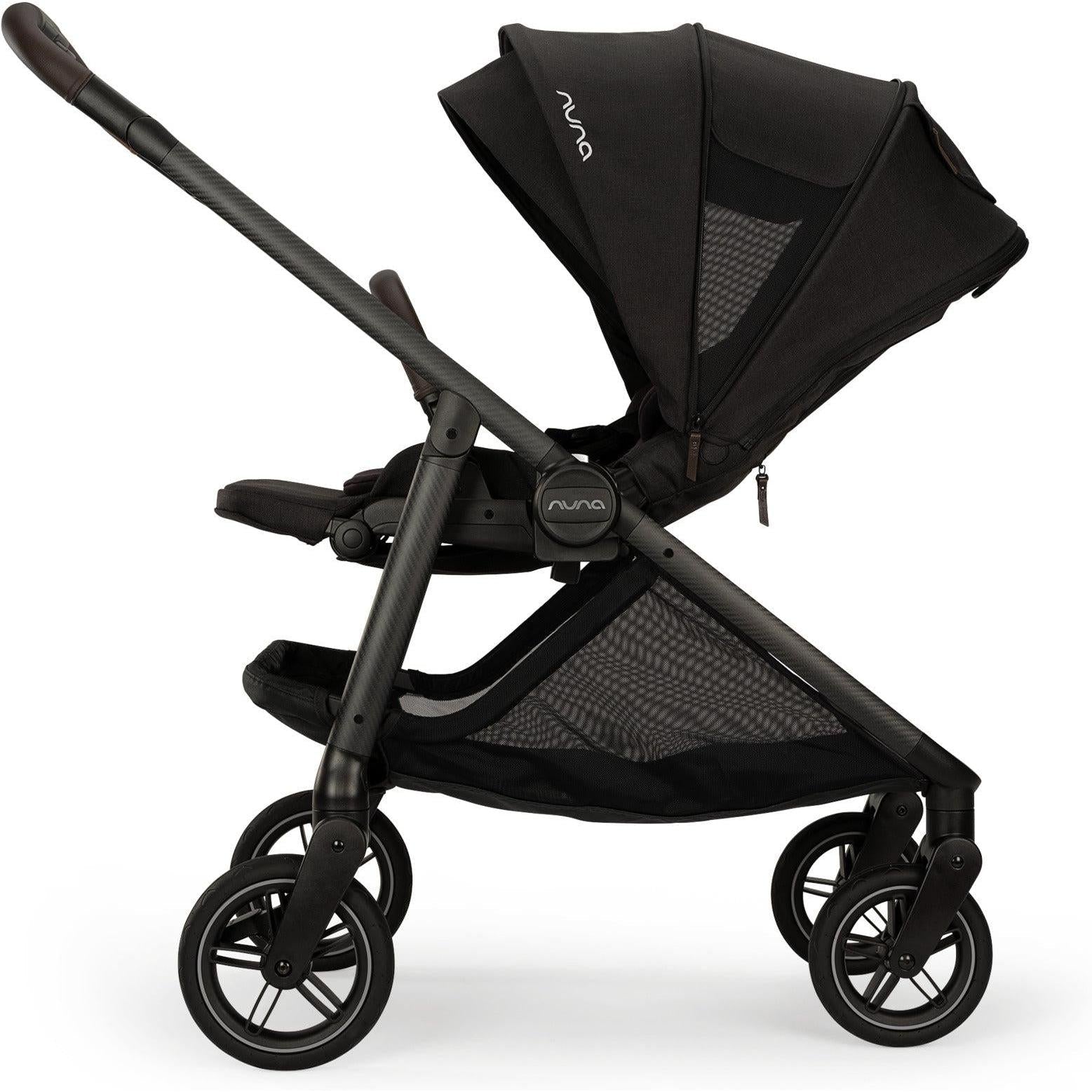 Nuna Strollers - Travel Systems Caviar/Chocolate Nuna SWIV Stroller + PIPA Urbn Travel System