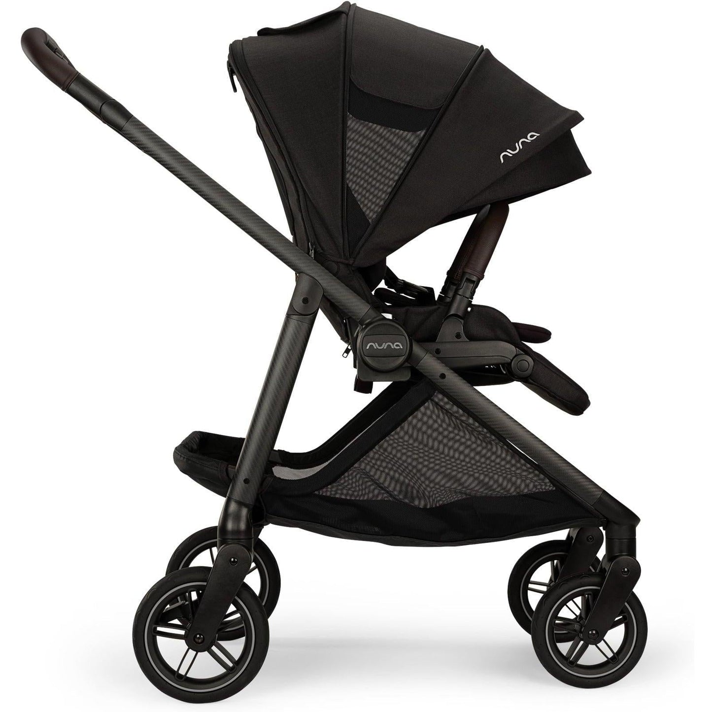 Nuna Strollers - Travel Systems Caviar/Chocolate Nuna SWIV Stroller + PIPA Urbn Travel System