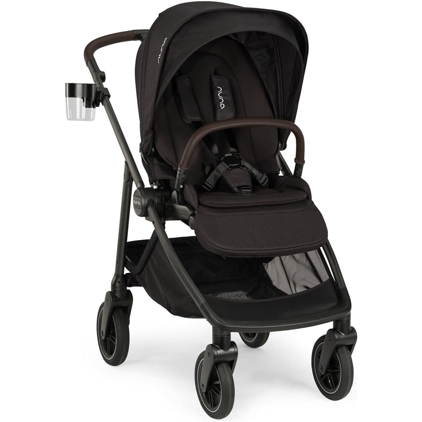 Nuna Strollers - Travel Systems Caviar/Chocolate Nuna SWIV Stroller + PIPA Urbn Travel System