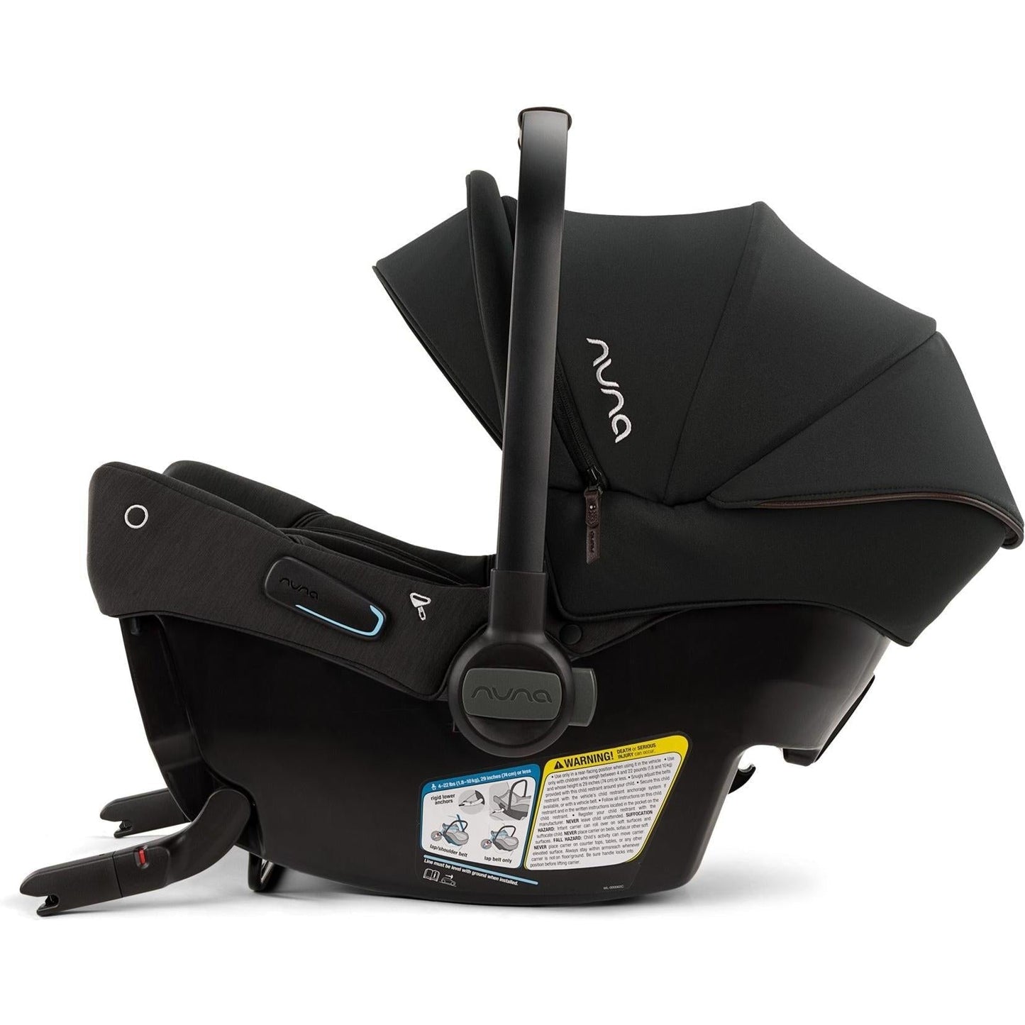 Nuna Strollers - Travel Systems Caviar/Chocolate Nuna SWIV Stroller + PIPA Urbn Travel System