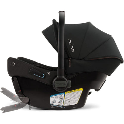 Nuna Strollers - Travel Systems Caviar/Chocolate Nuna SWIV Stroller + PIPA Urbn Travel System