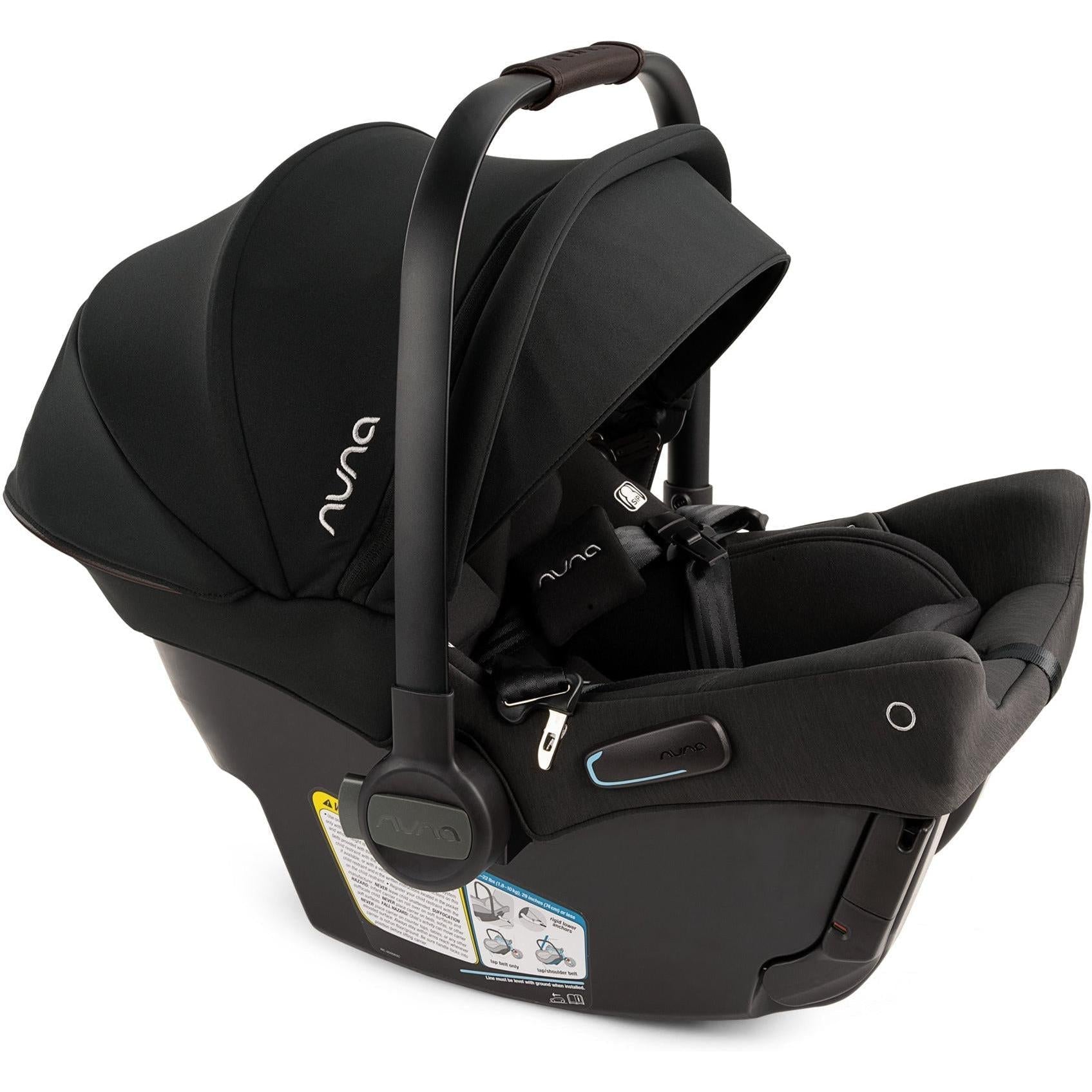 Nuna Strollers - Travel Systems Caviar/Chocolate Nuna SWIV Stroller + PIPA Urbn Travel System
