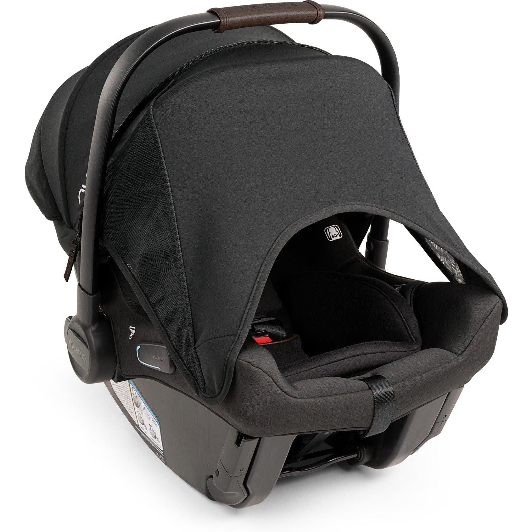 Nuna Strollers - Travel Systems Caviar/Chocolate Nuna SWIV Stroller + PIPA Urbn Travel System