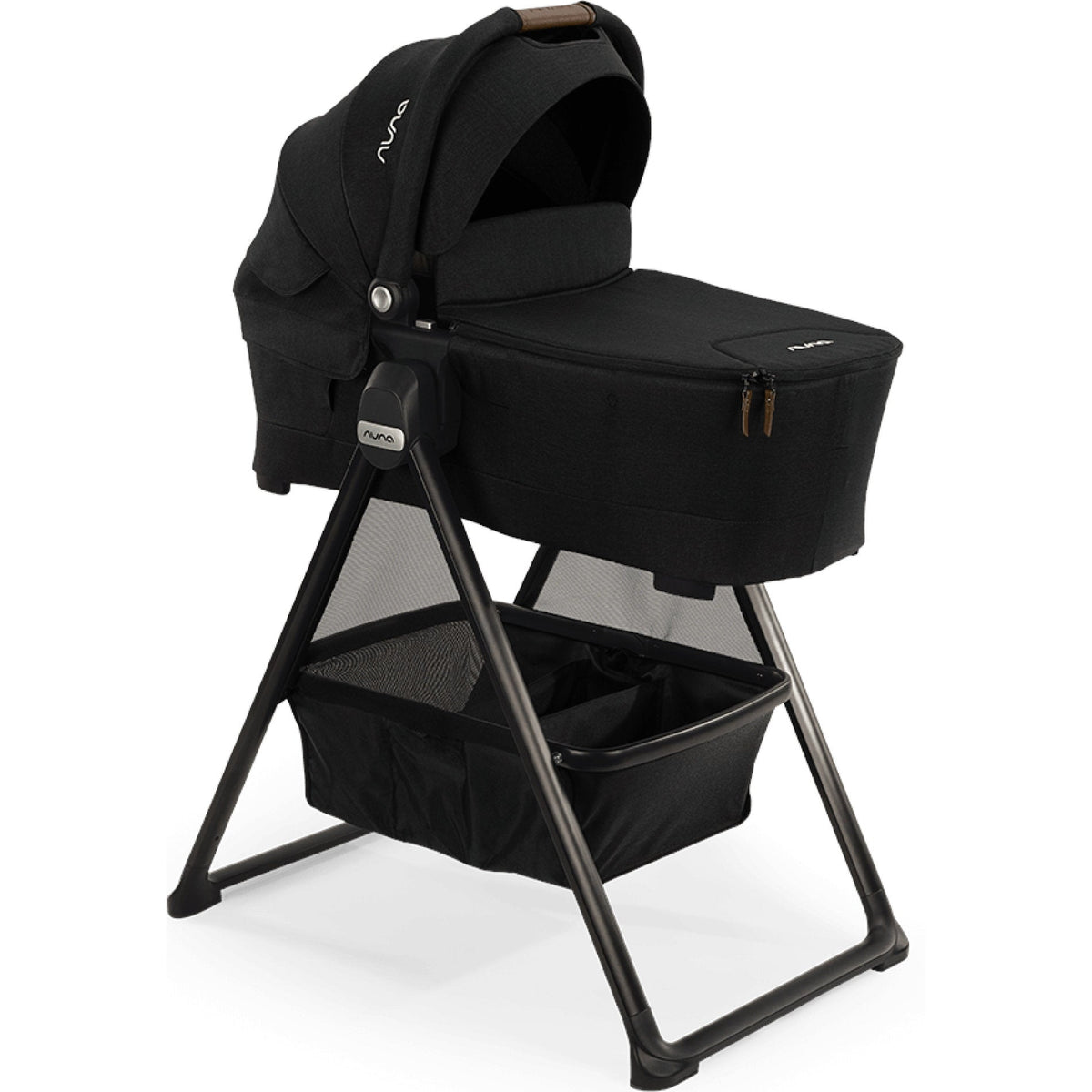 Nuna Accessories Caviar/Chocolate Nuna SWIV & TRIV Bassinet + Stand