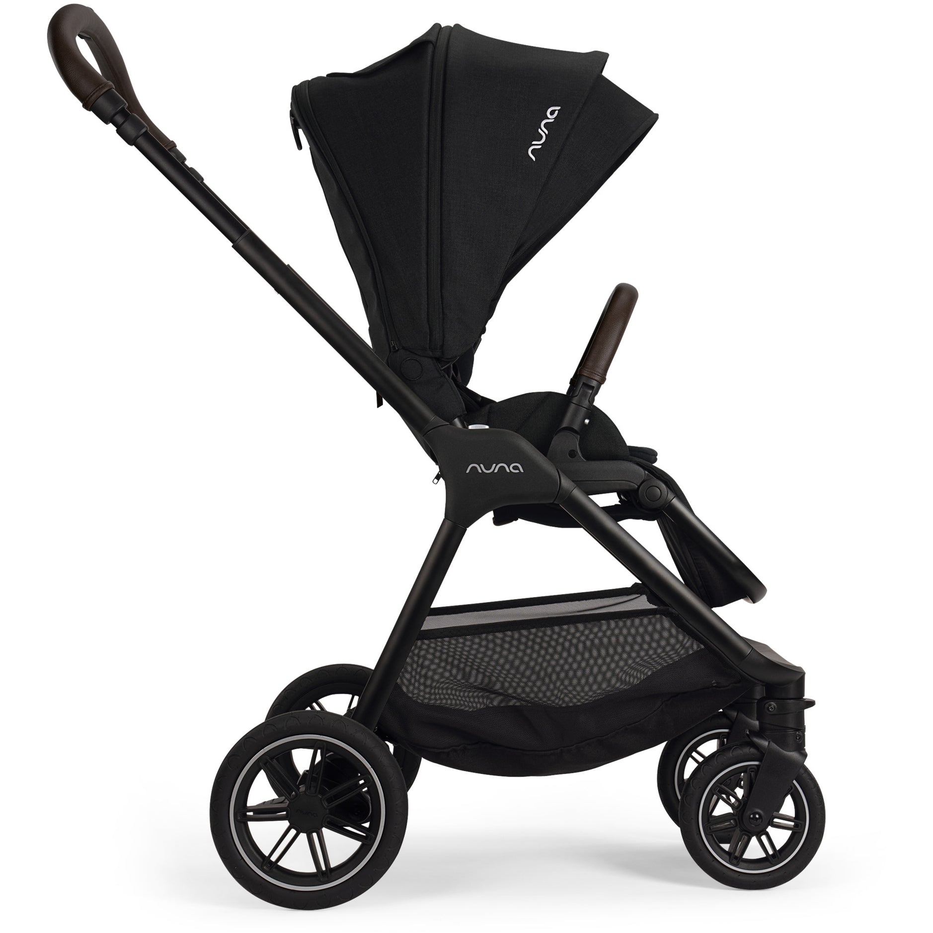 Nuna Strollers - Travel Systems Caviar/Chocolate Nuna TRIV Next Stroller + PIPA Urbn Travel System