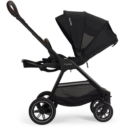 Nuna Strollers - Travel Systems Caviar/Chocolate Nuna TRIV Next Stroller + PIPA Urbn Travel System