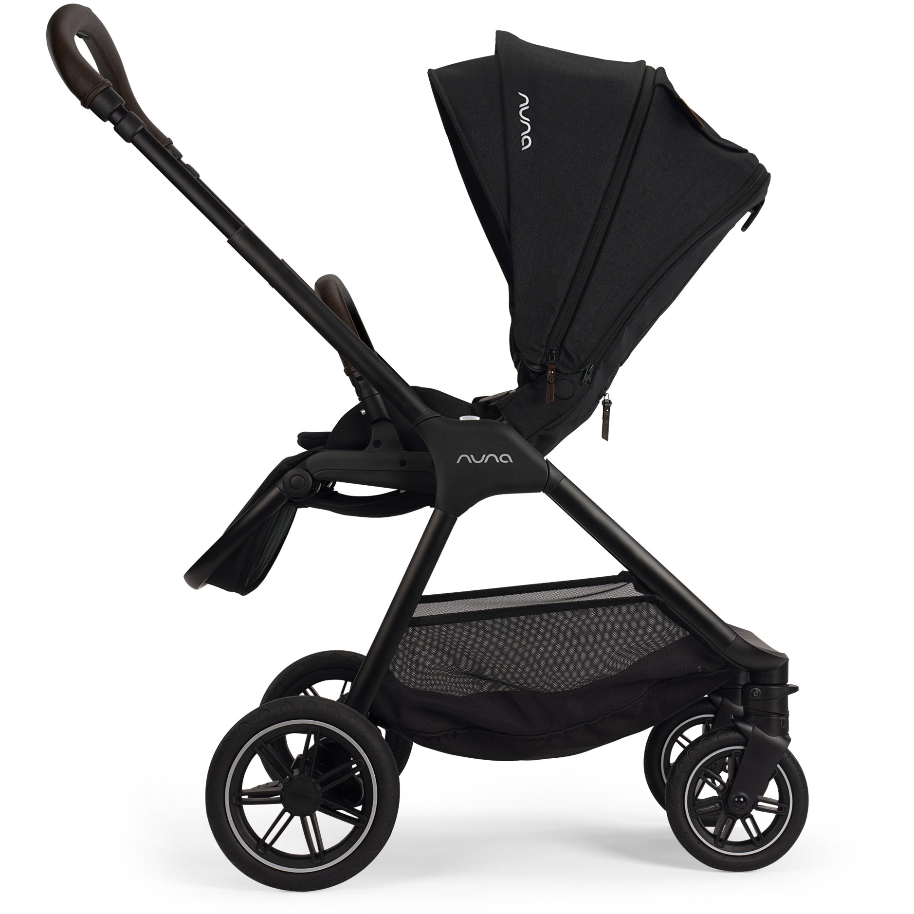 Nuna Strollers - Travel Systems Caviar/Chocolate Nuna TRIV Next Stroller + PIPA Urbn Travel System