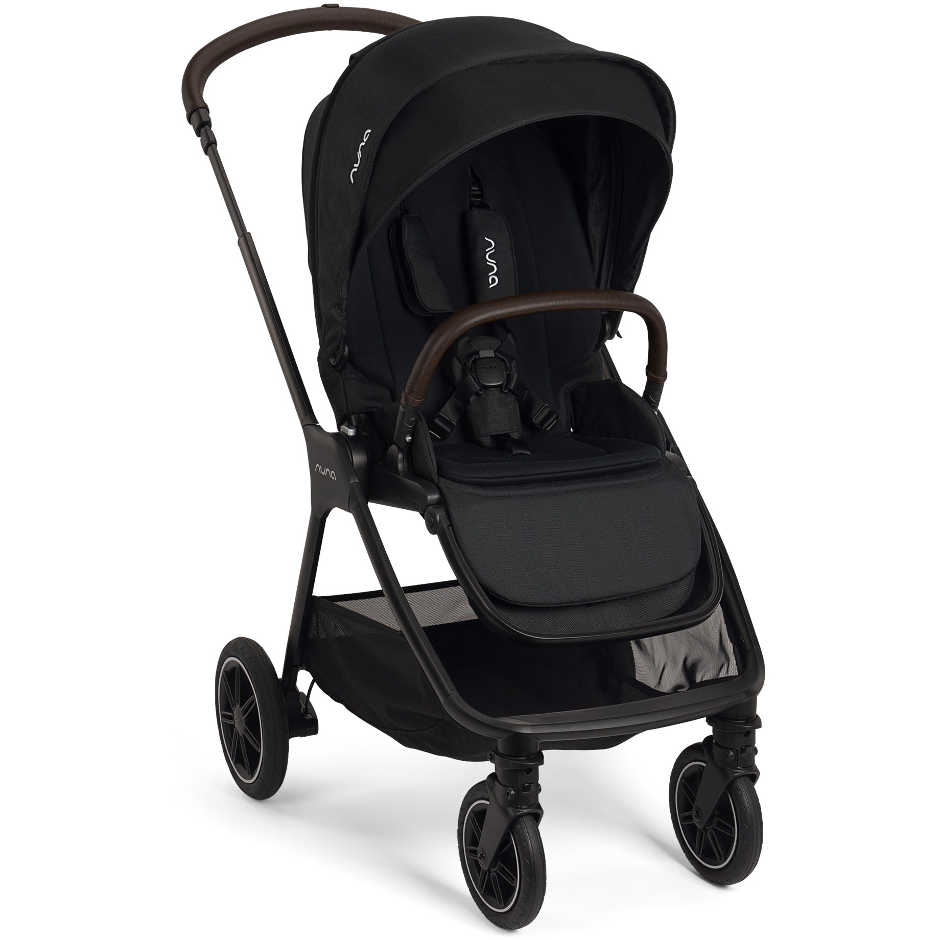 Nuna Strollers - Travel Systems Caviar/Chocolate Nuna TRIV Next Stroller + PIPA Urbn Travel System