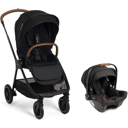 NUNA Travel Systems Caviar Nuna TRIV Next Stroller + Pipa Urbn Travel System