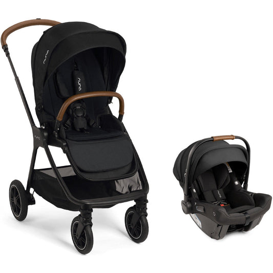 Nuna Travel Systems Caviar Nuna TRIV Next Stroller + PIPA Urbn Travel System