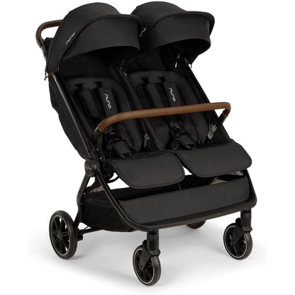 Nuna Multi Child Caviar Nuna TRVL DUBL Stroller