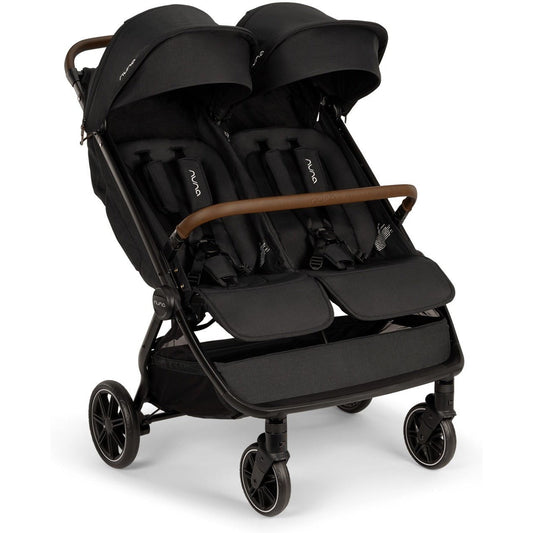 Nuna Multi Child Caviar Nuna TRVL DUBL Stroller