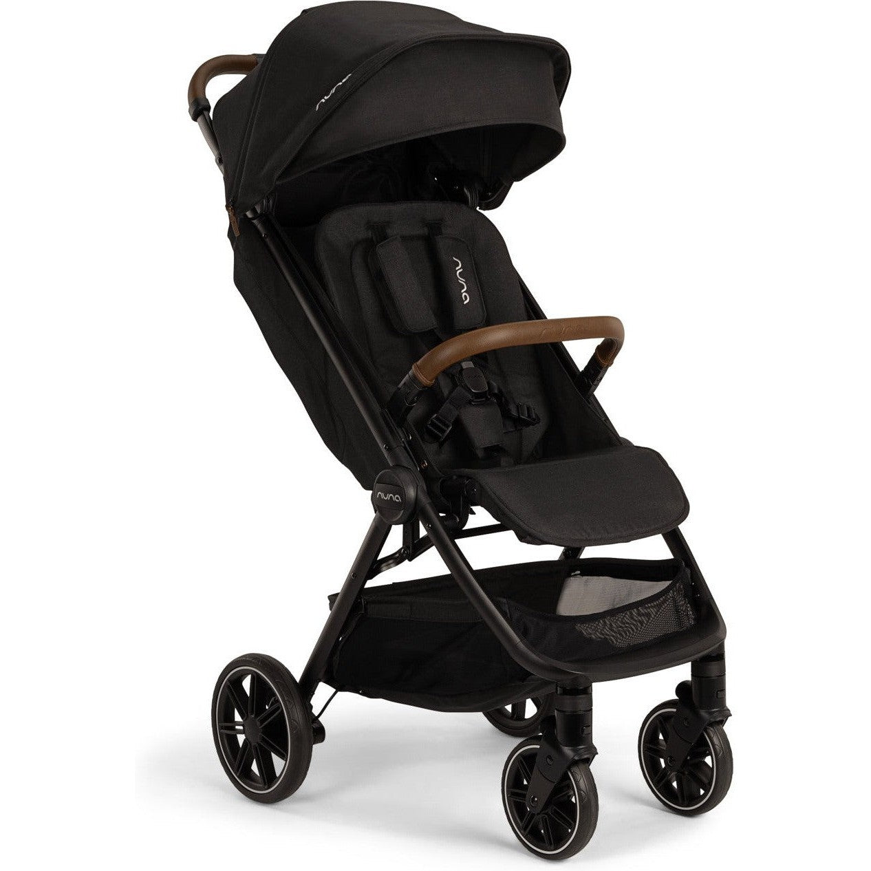 Nuna Standard Caviar Nuna TRVL LX Stroller + Carry Bag