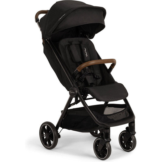 Nuna Standard Caviar Nuna TRVL LX Stroller + Carry Bag