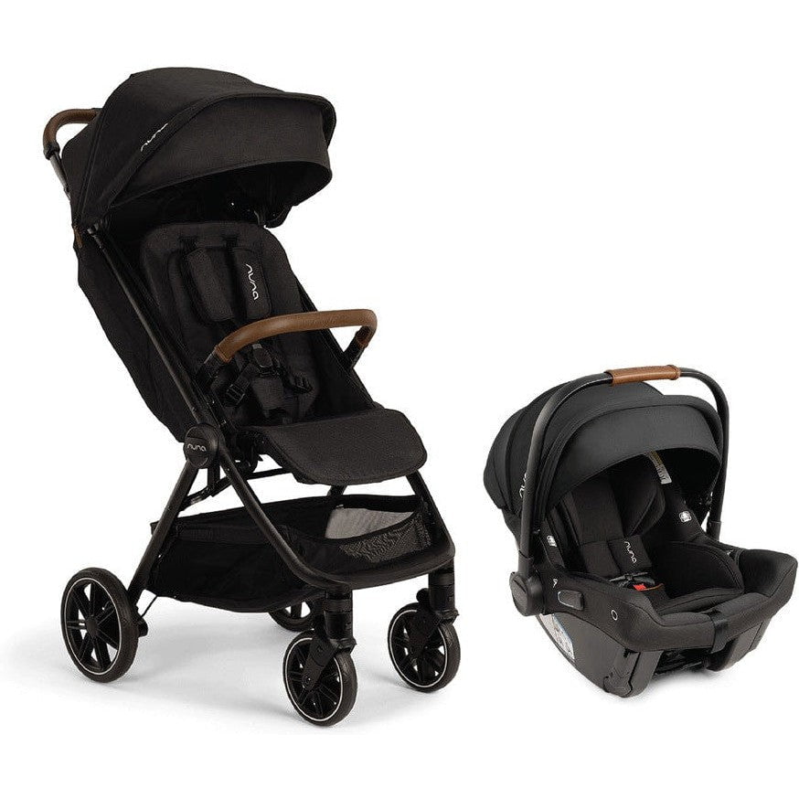 NUNA Travel Systems Caviar Nuna TRVL LX Stroller + PIPA Urbn Travel System