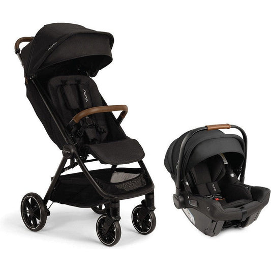 NUNA Travel Systems Caviar Nuna TRVL LX Stroller + PIPA Urbn Travel System