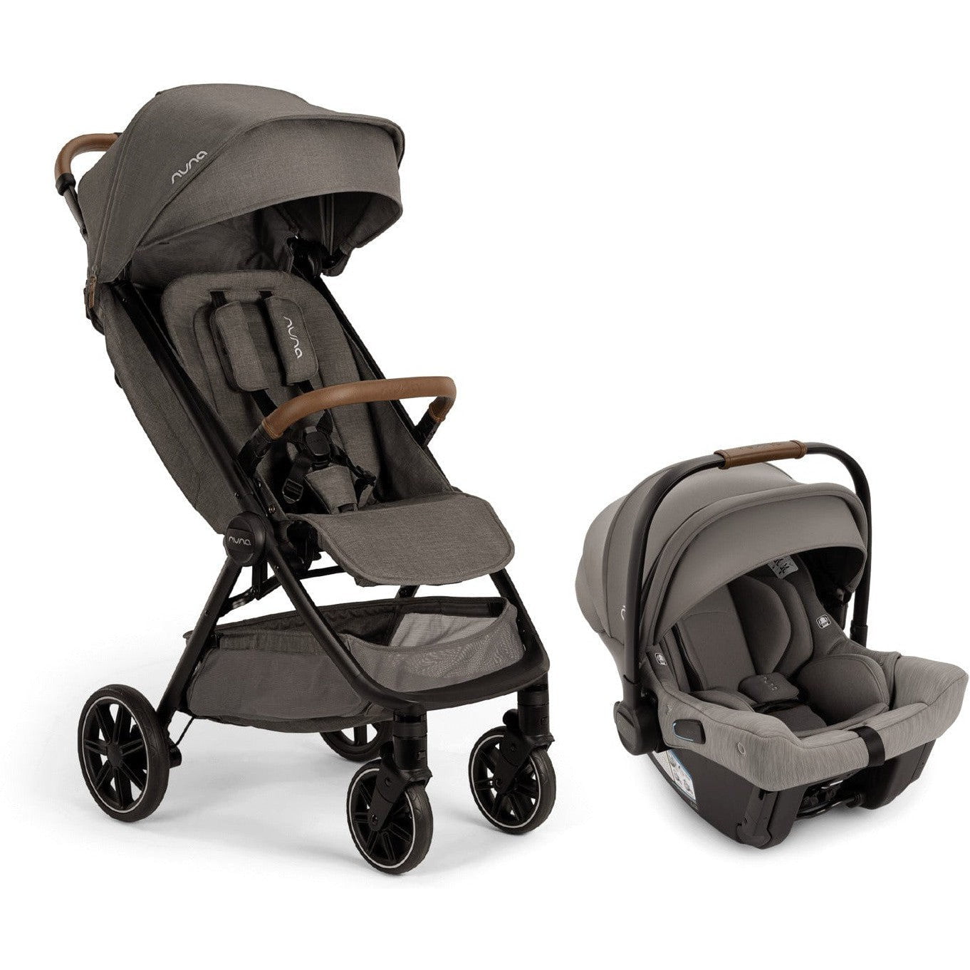 NUNA Travel Systems Granite Nuna TRVL LX Stroller + PIPA Urbn Travel System