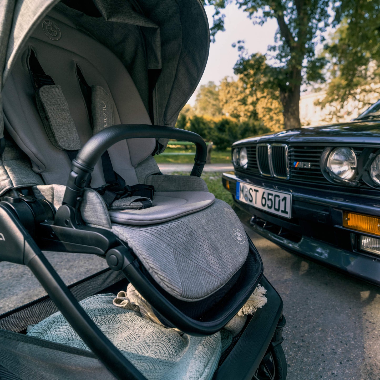 Nuna Strollers - Single Graphene Nuna x BMW TRIV Next Stroller